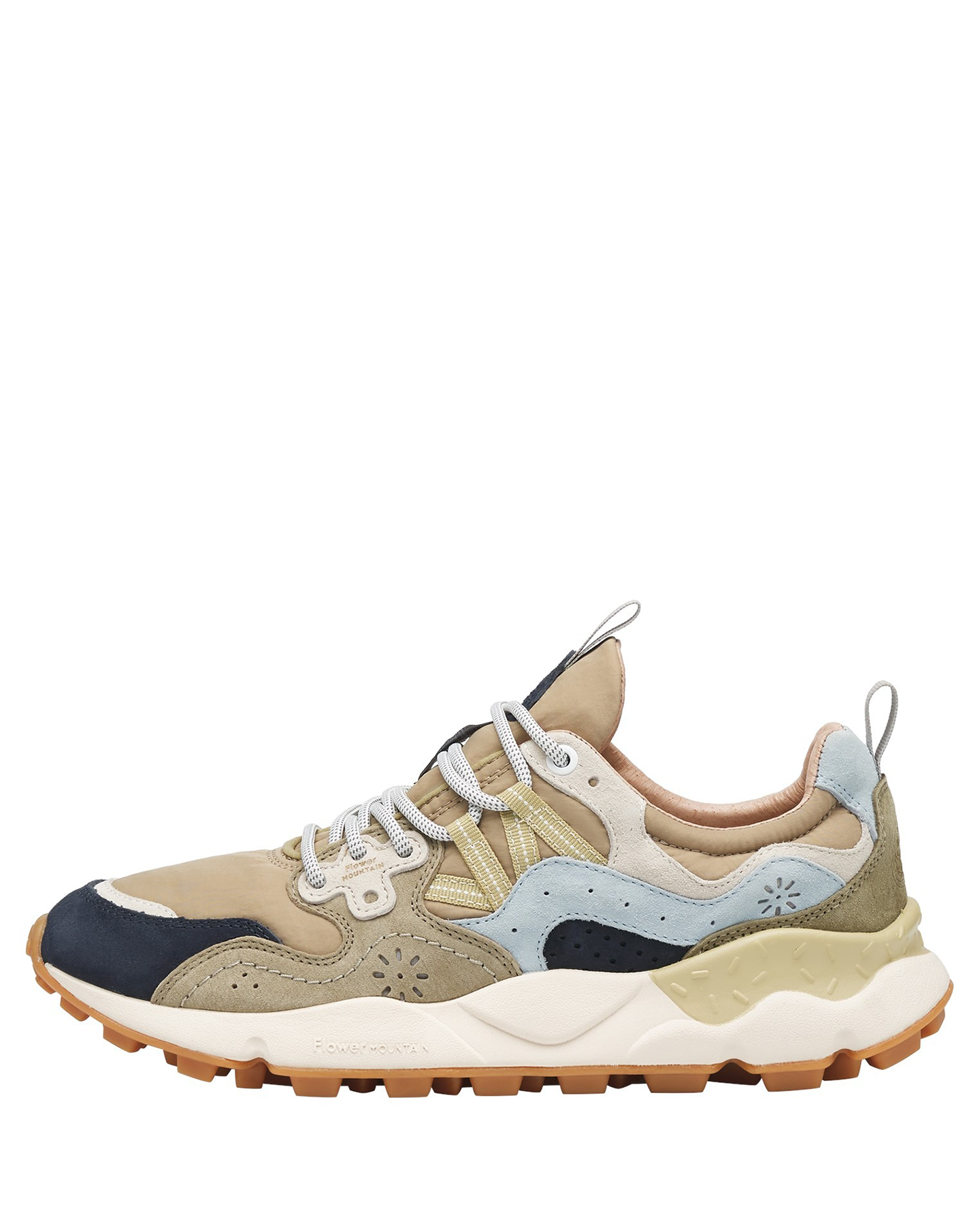 YAMANO 3 SUEDE NYLON SNEAKER - BLACK-BROWN-ARMY GREEN – TJ Bailey's