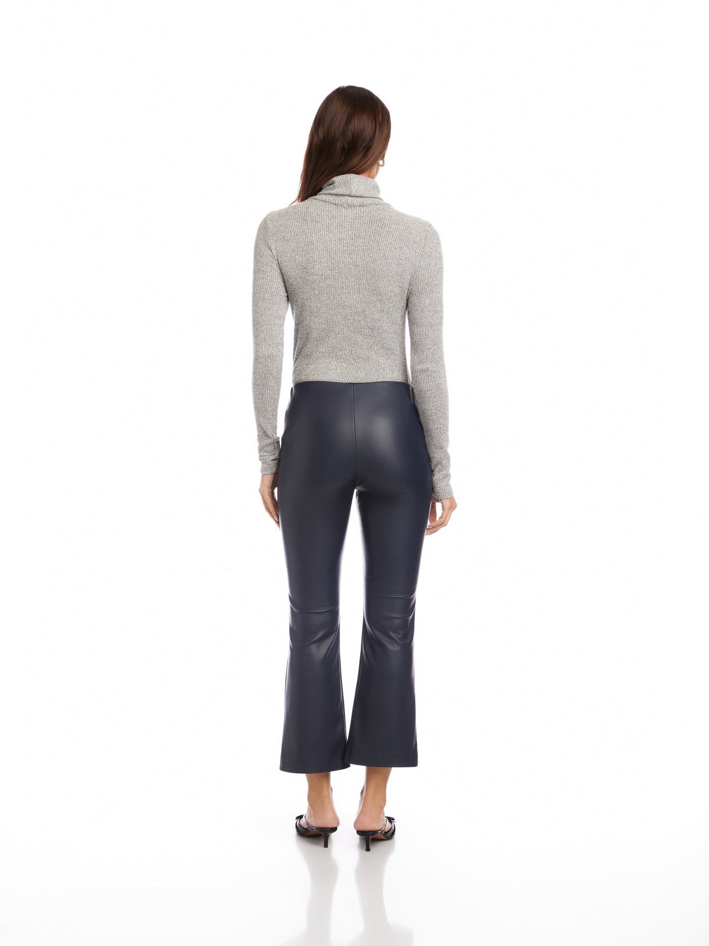 SIGOURNEY PINTUCK PANTS - NAVY