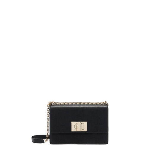 FURLA 1927 CROSSBODY MINI BAG - BLACK