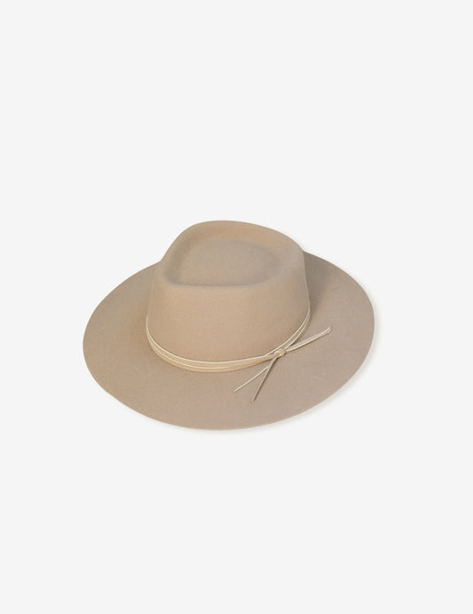 INDIA FELT HAT - IVORY