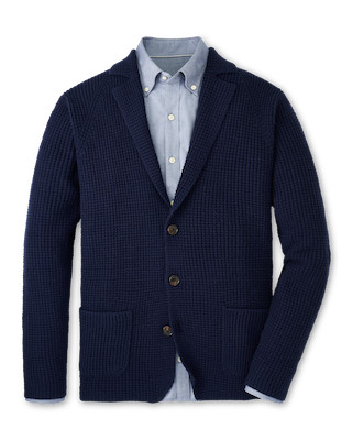 BIRCH SWEATER BLAZER NAVY