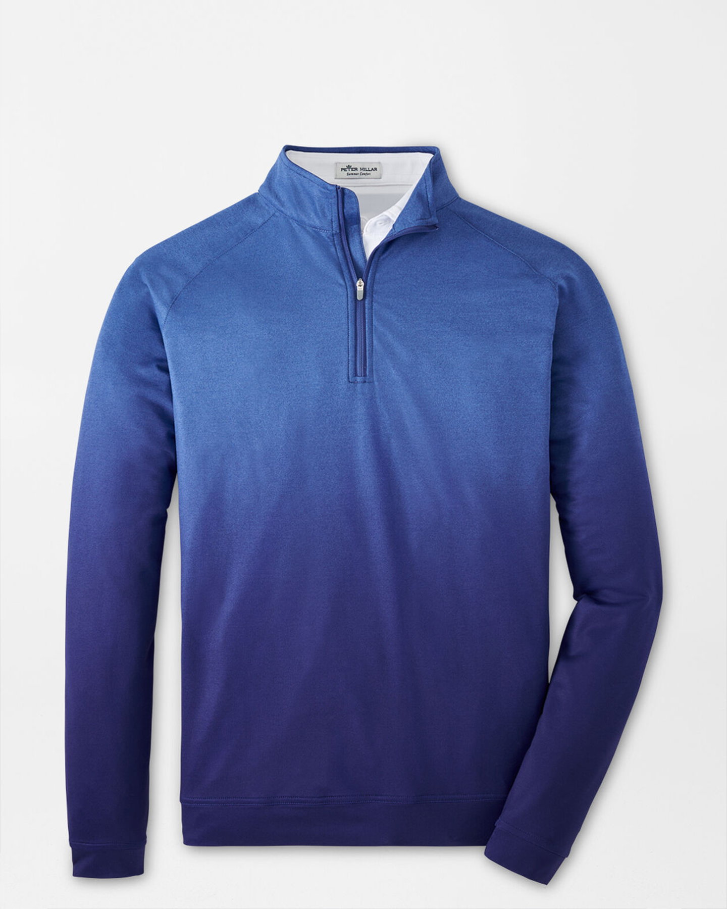 PERTH OMBRE PERFORMANCE 1/4 ZIP - SPORT NAVY – TJ Bailey's