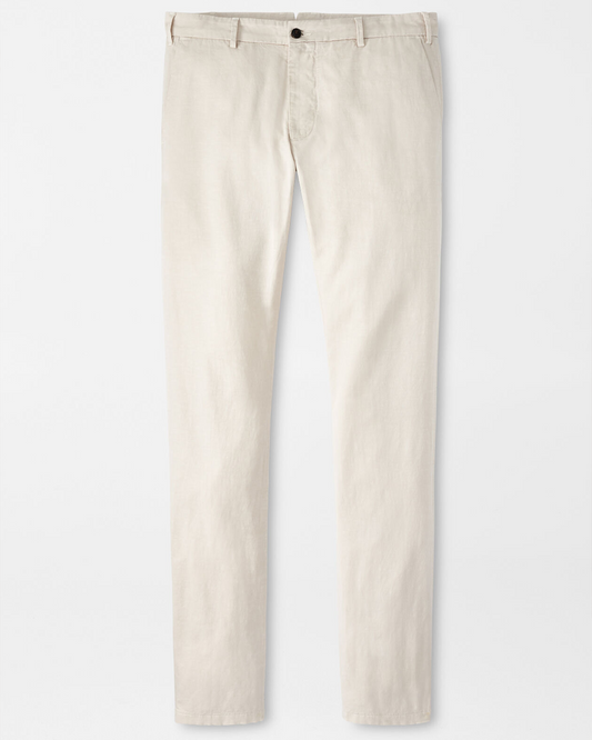 SOMERSET FLAT FRONT PANT - STONE