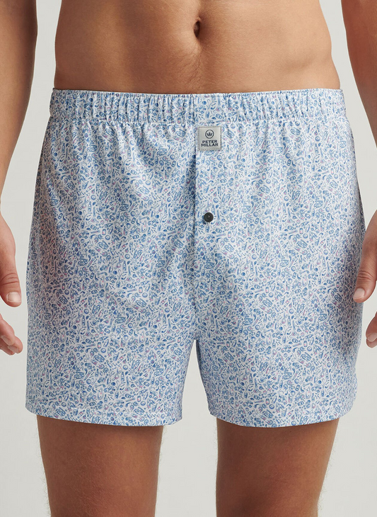 BAR FOR THE COURSE PERFORMANCE BOXER SHORT - WHITE