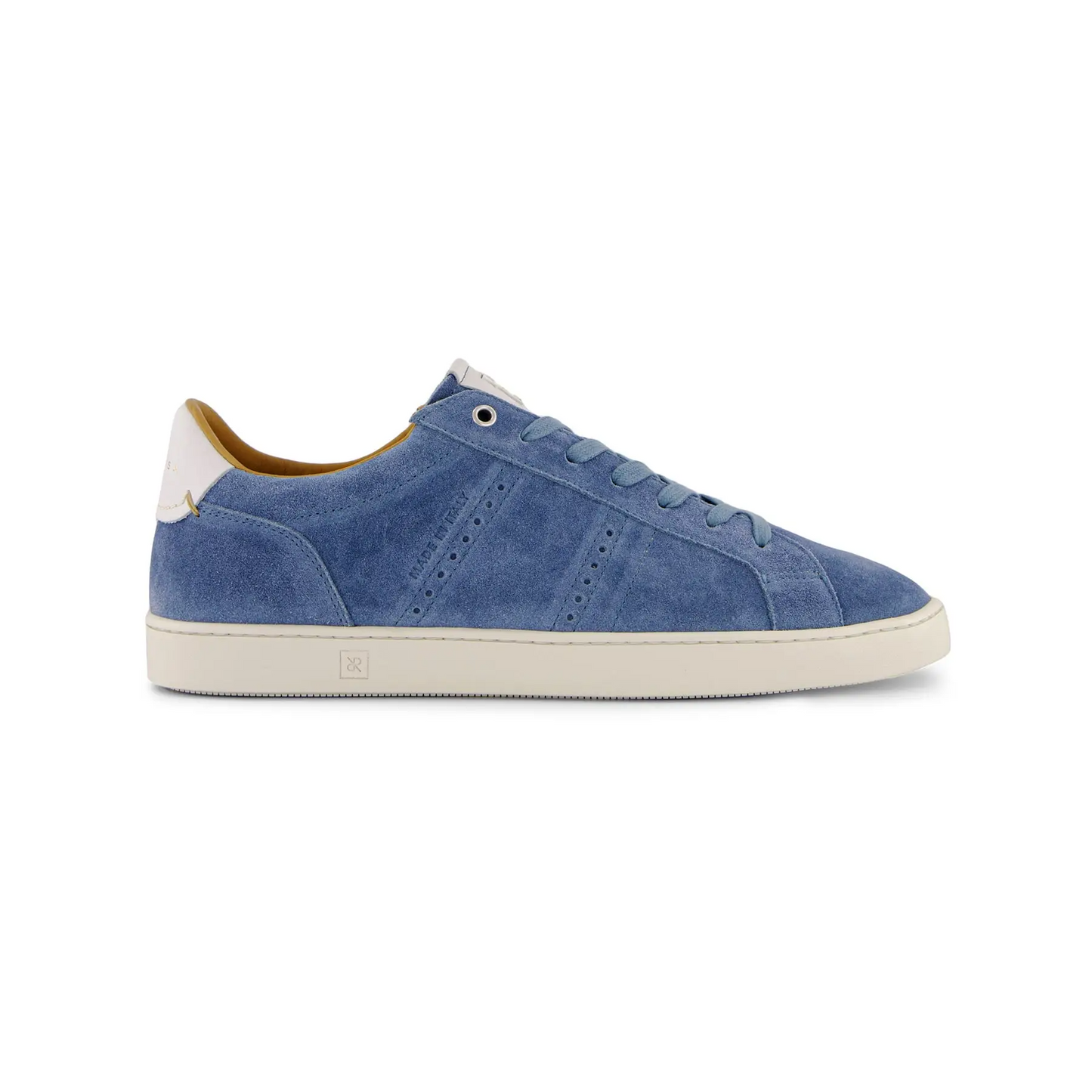 ODILE MEN'S SUEDE SNEAKER - BLUE