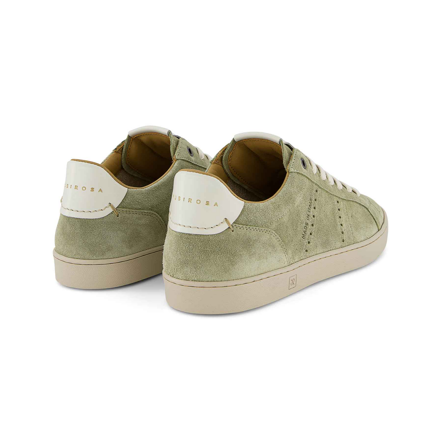 ODILE MEN'S SUEDE SNEAKER - GREEN