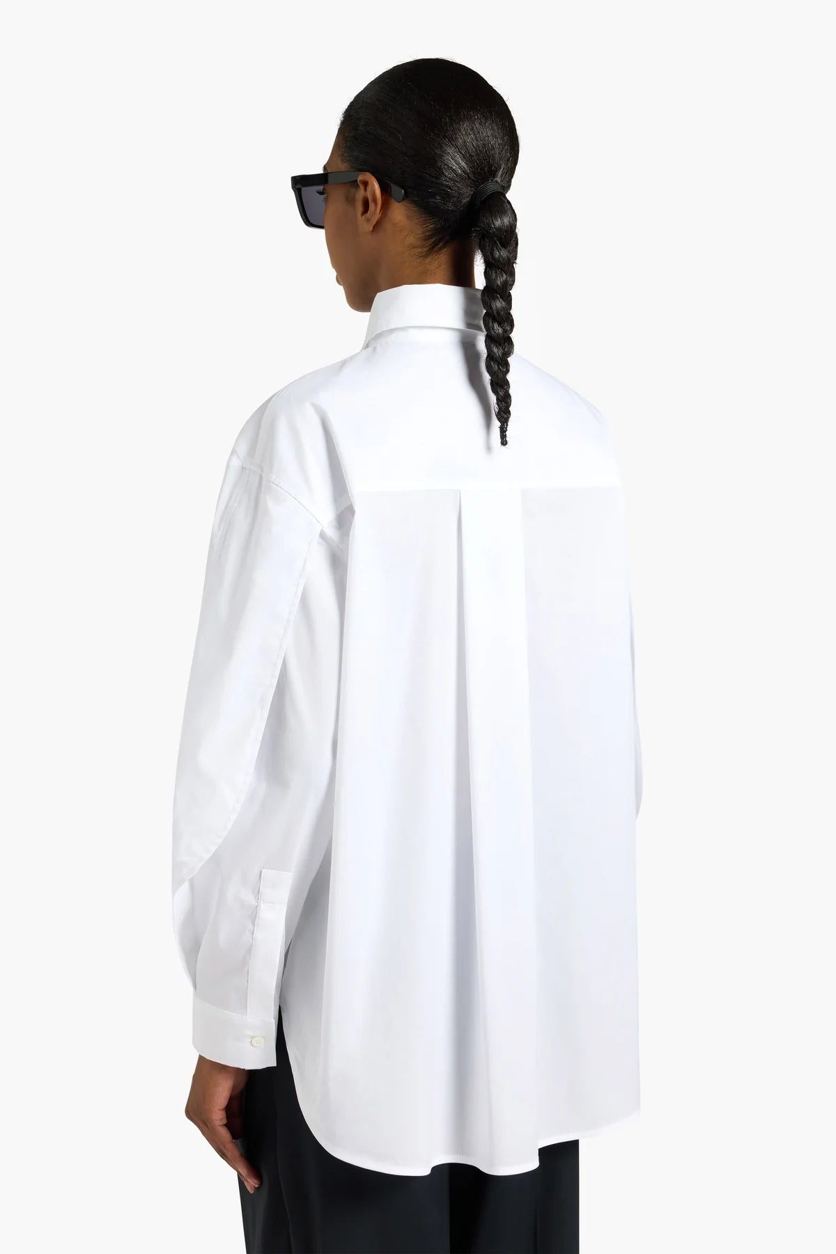 CALIXTE PUFF SLEEVE SHIRT - WHITE