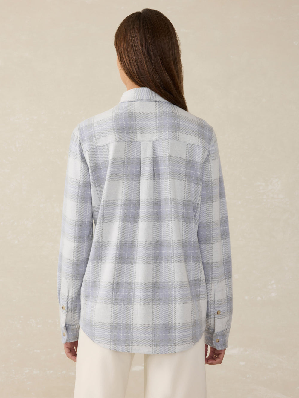 LEGEND SWEATER SHIRT - BLUE RAVINE PLAID