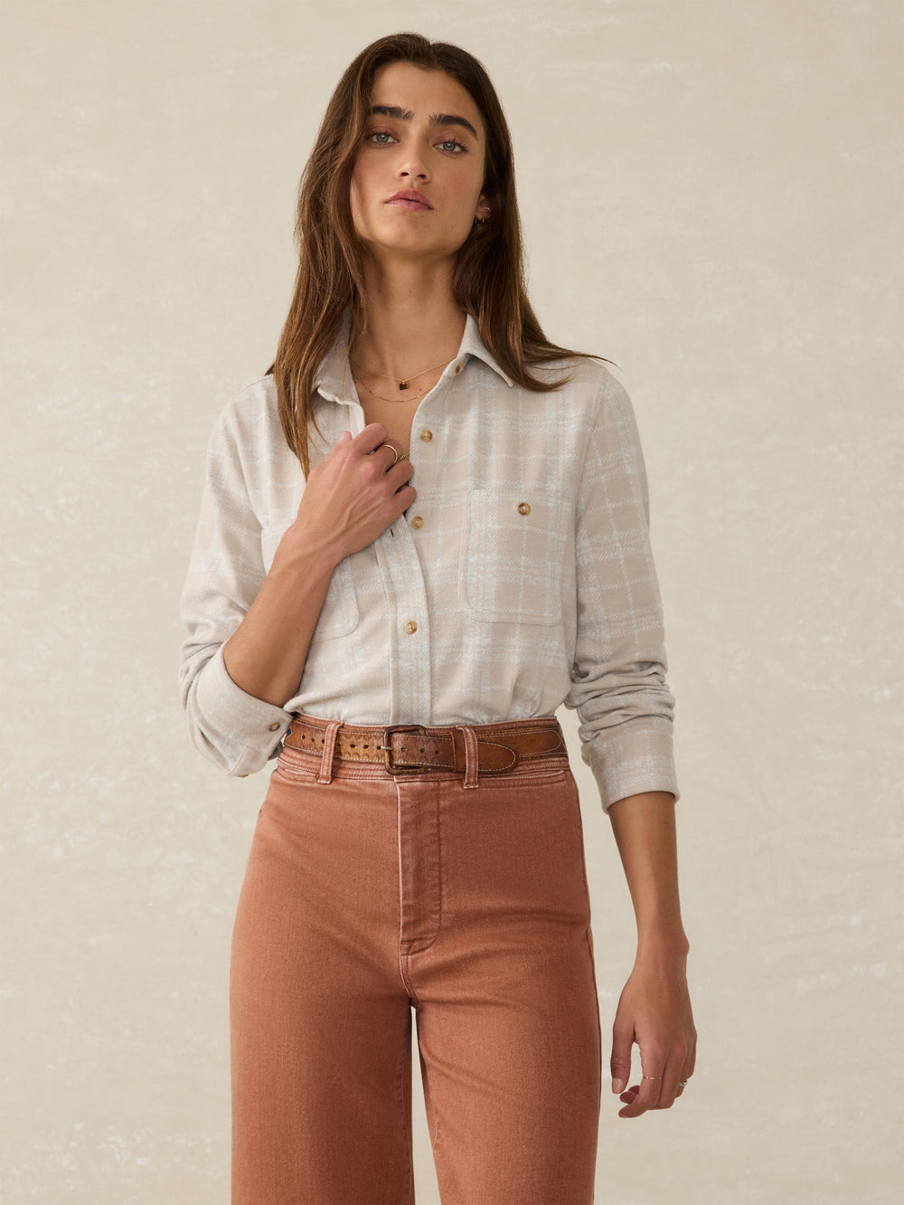 LEGEND SWEATER SHIRT - DESERT PLAINS PLAID