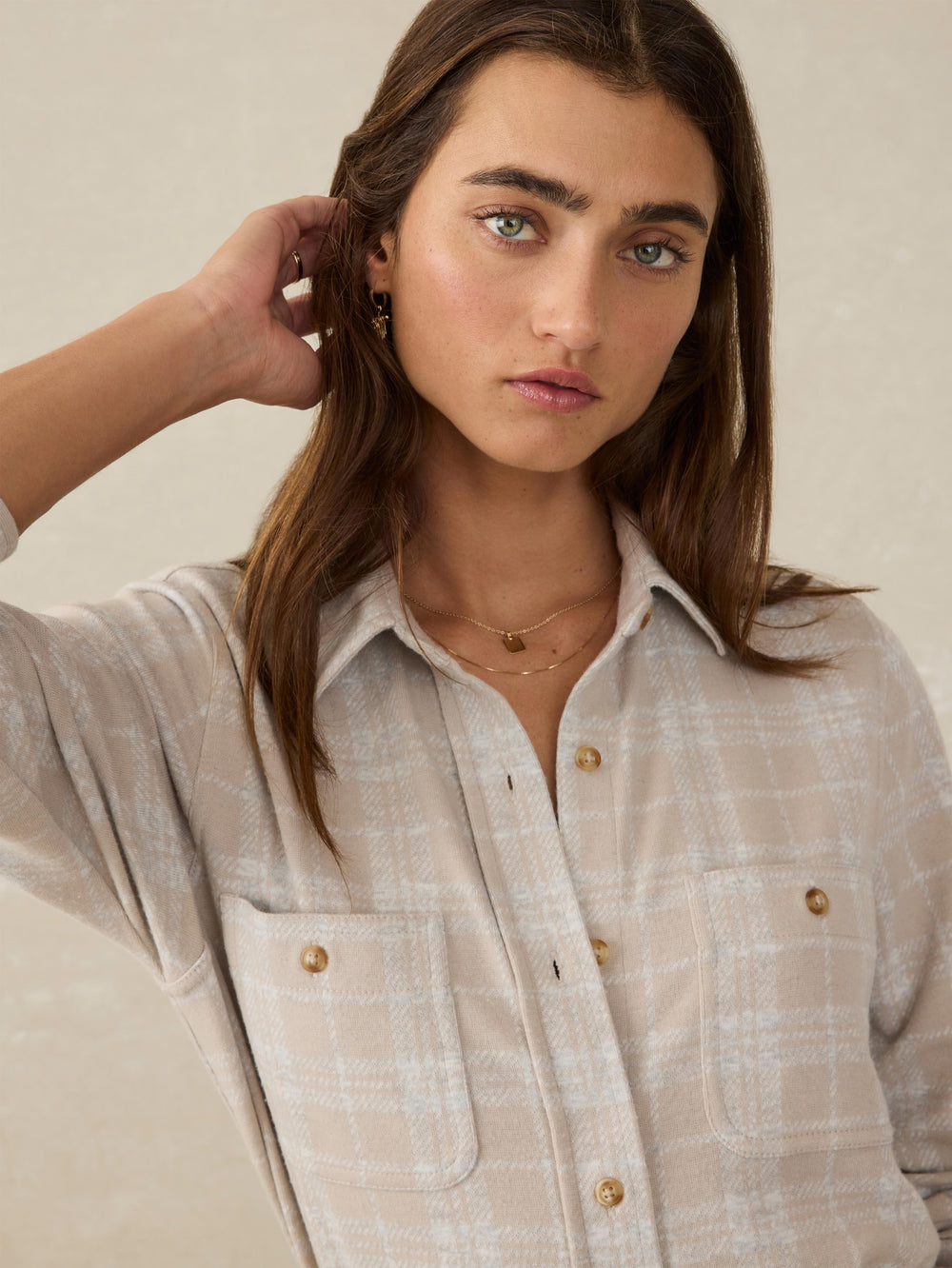 LEGEND SWEATER SHIRT - DESERT PLAINS PLAID
