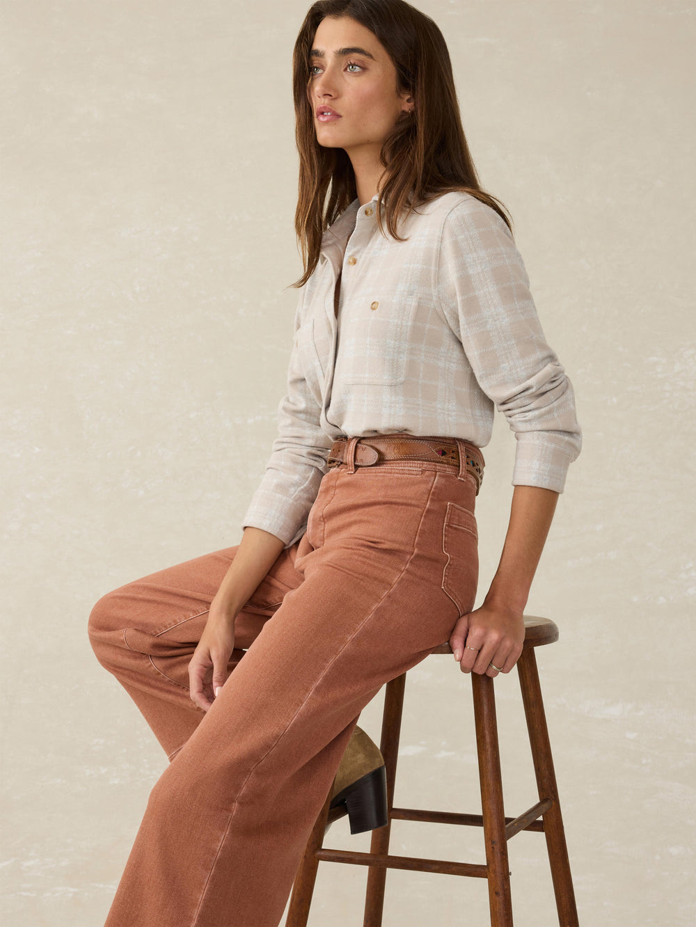 LEGEND SWEATER SHIRT - DESERT PLAINS PLAID