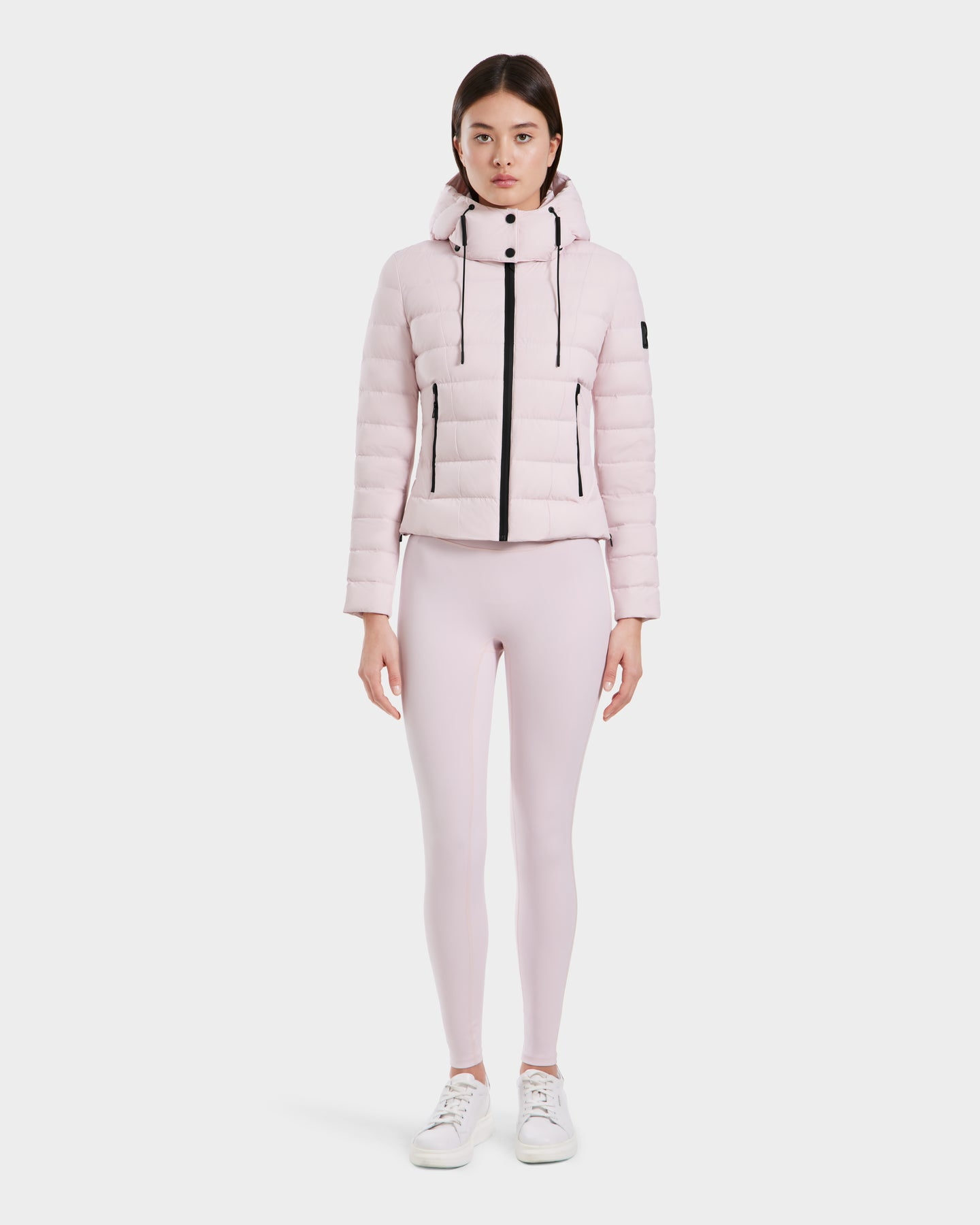 MELISSA MATTE LIGHTWEIGHT DOWN JACKET - LIGHT PINK