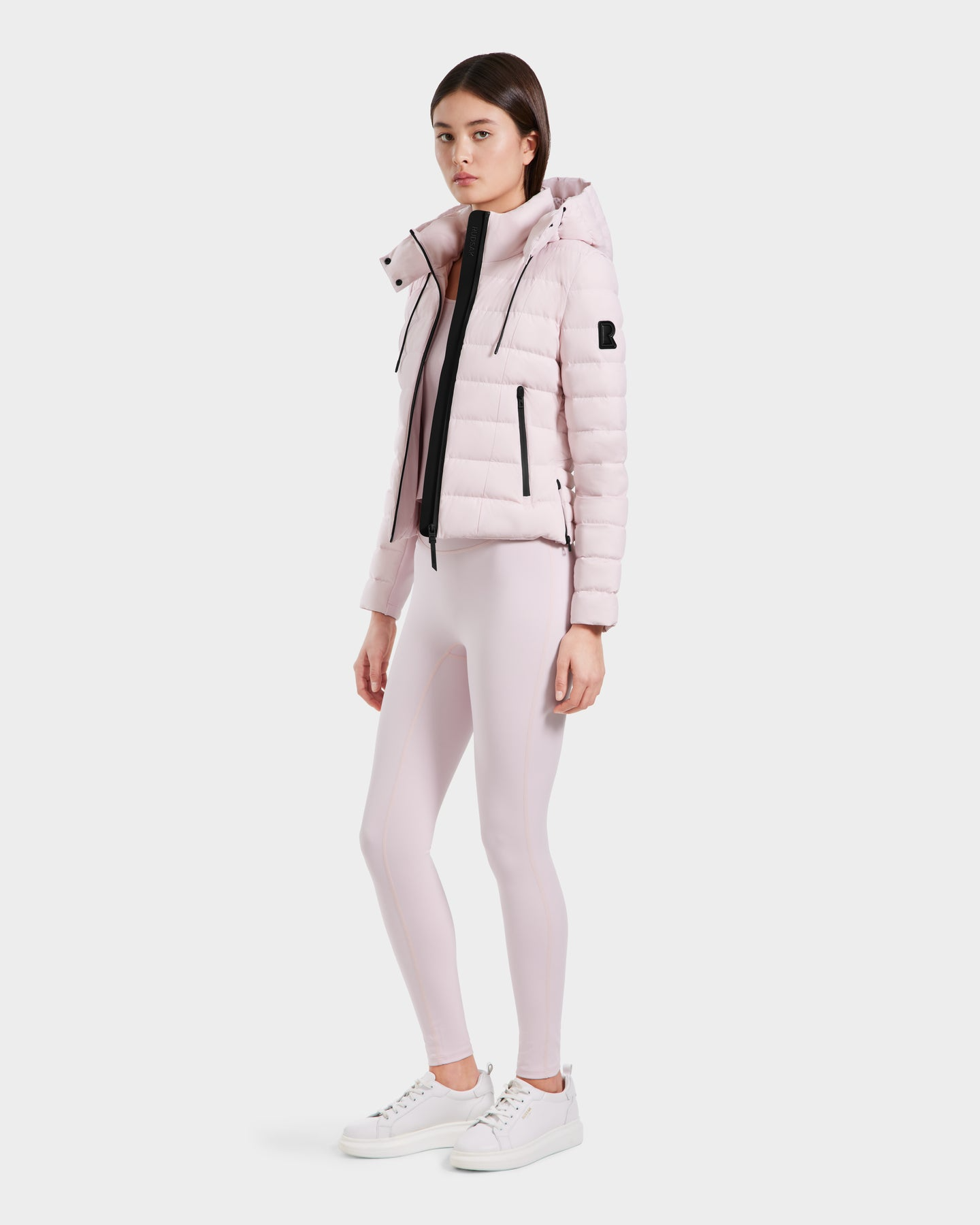 MELISSA MATTE LIGHTWEIGHT DOWN JACKET - LIGHT PINK