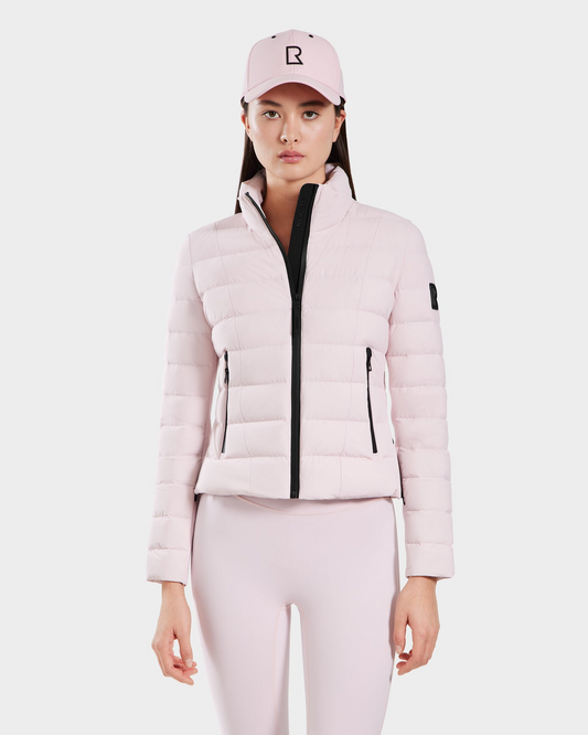 MELISSA MATTE LIGHTWEIGHT DOWN JACKET - LIGHT PINK