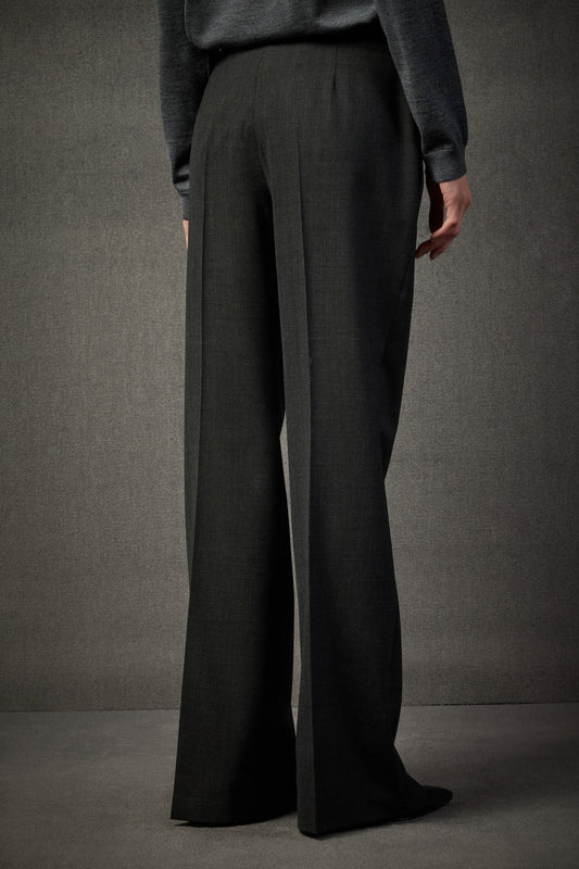 JOE WIDE LEG TROUSER - ANTHRACITE