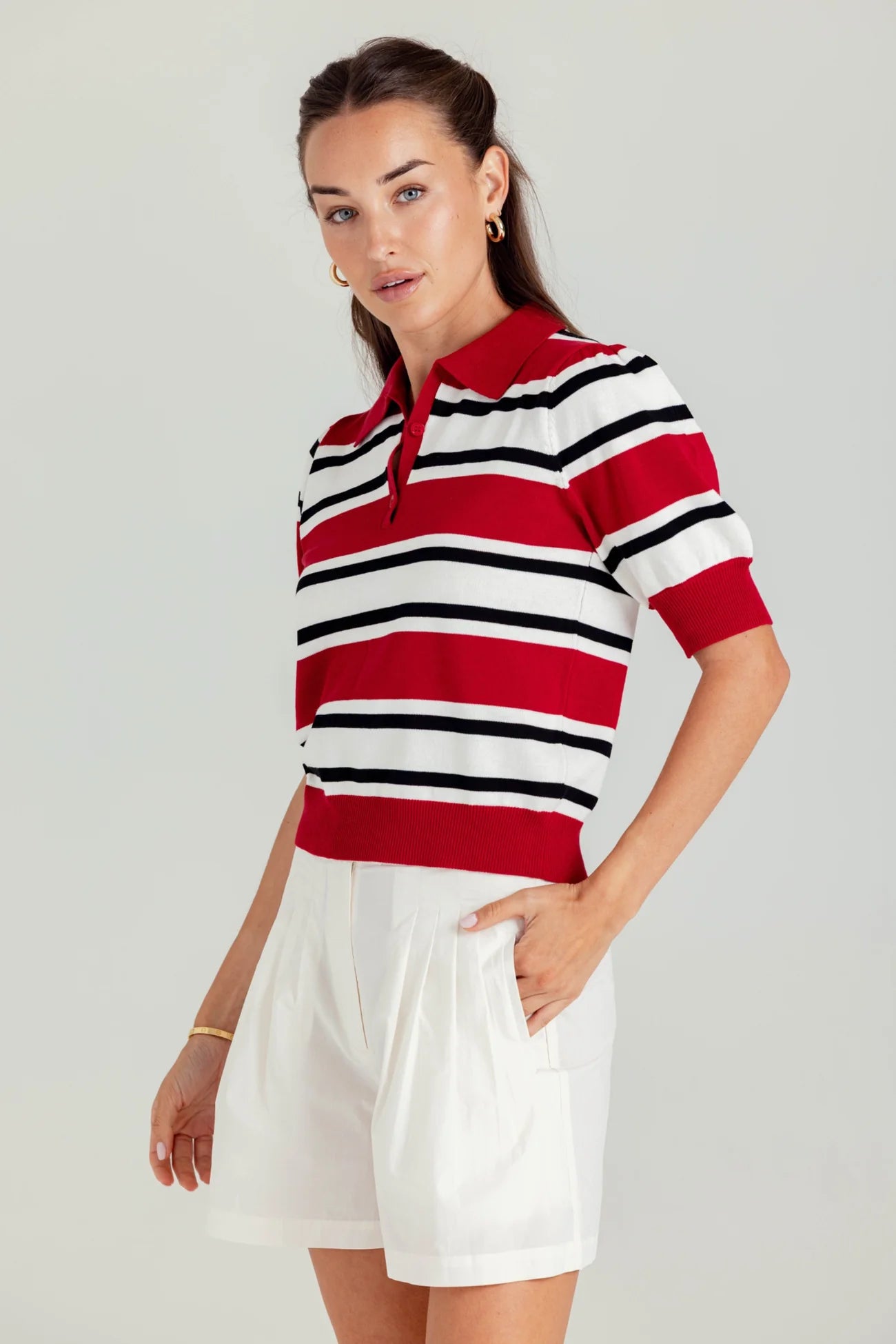 ADAIR KNIT POLO - AMERICANA KNIT