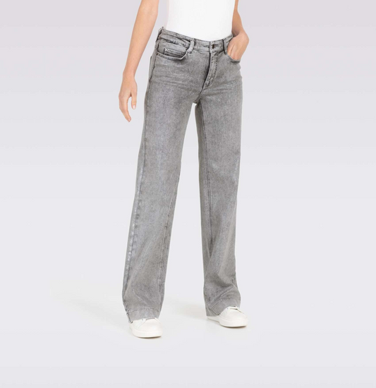 DREAM WIDE AUTHENTIC JEANS - SILVER COATED