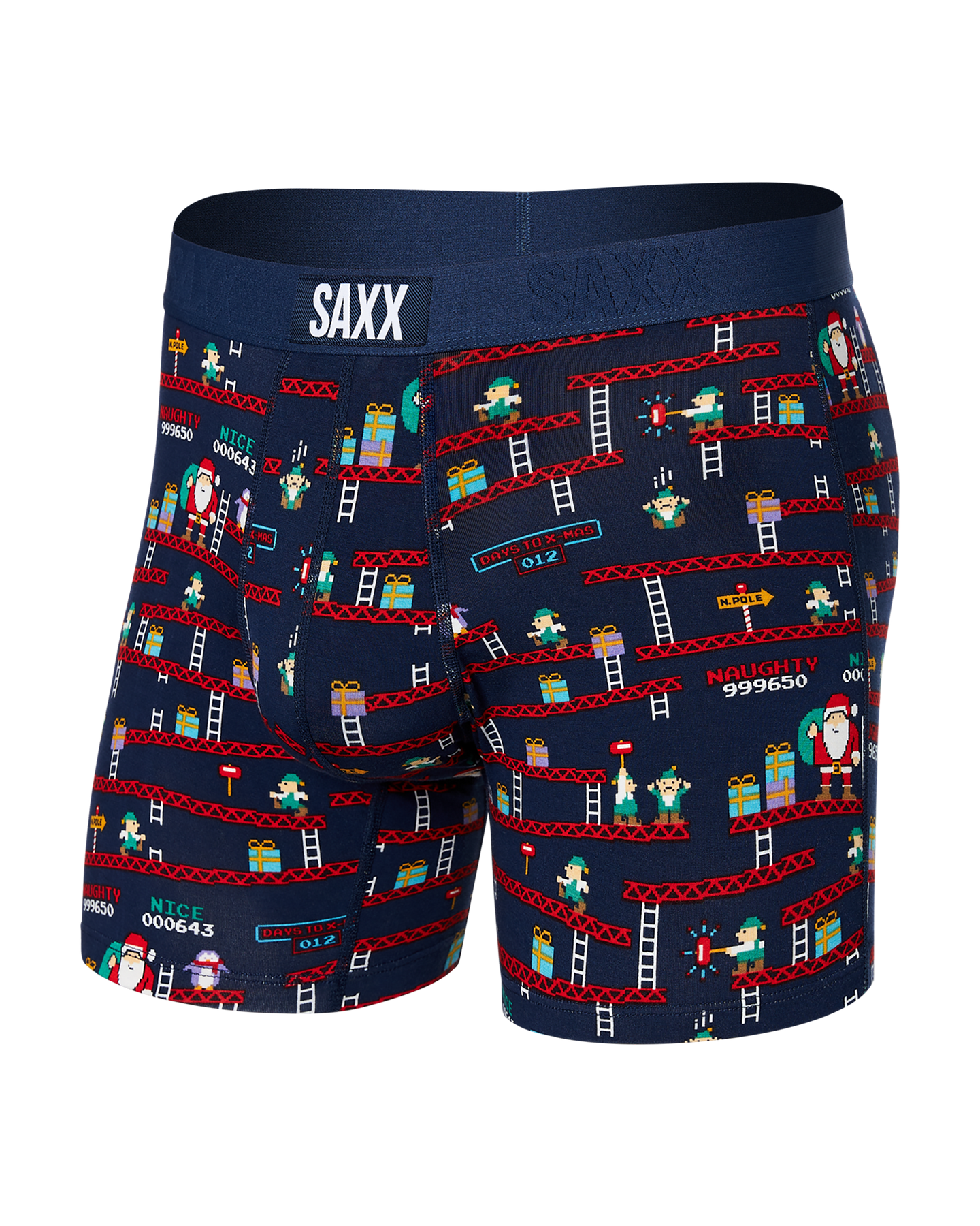 VIBE BOXER BRIEF - SANTA'S WORKSHOP NAVY