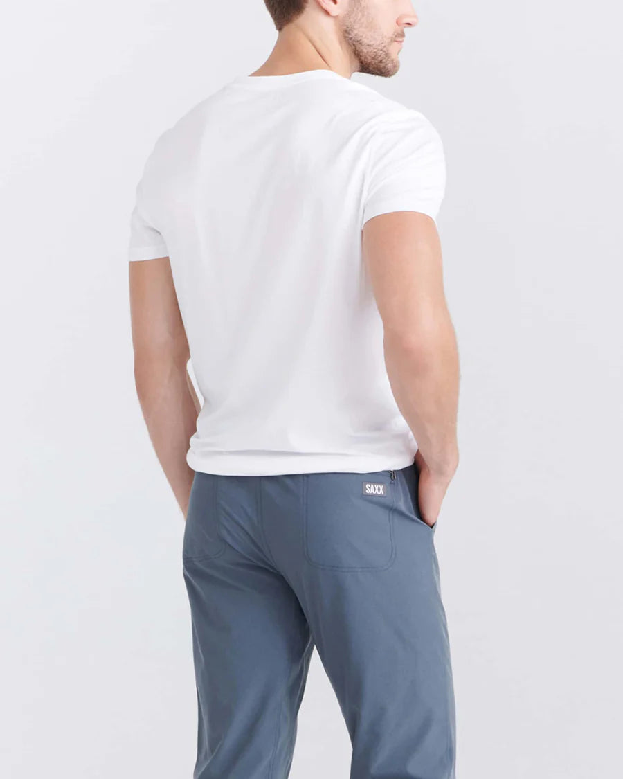 DROPTEMP COOL COTTON V-NECK UNDERSHIRT - WHITE
