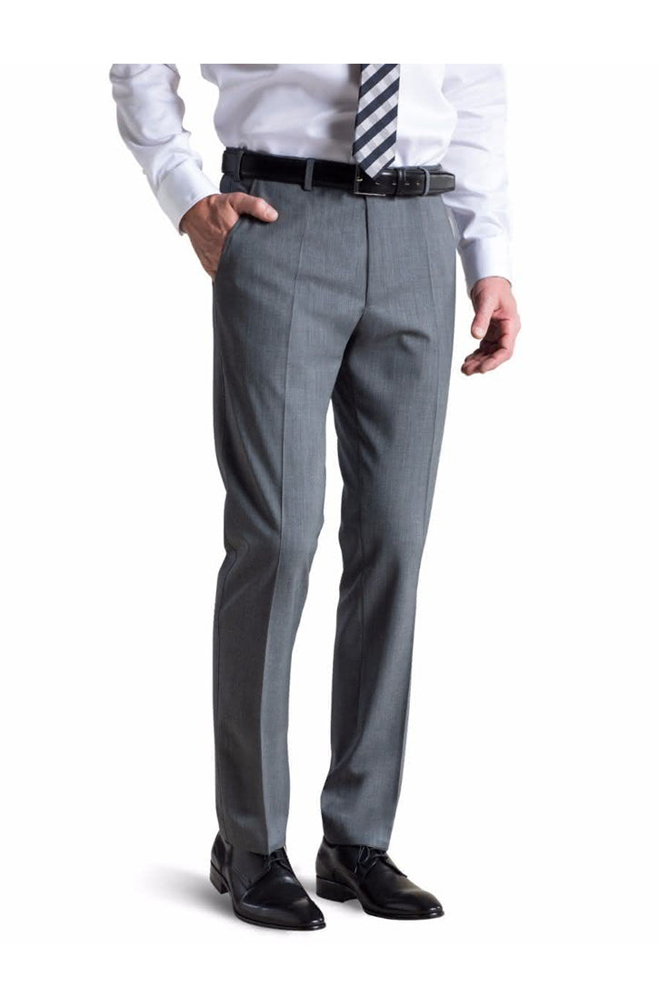 BONN DRESS TROUSER - LIGHT GREY
