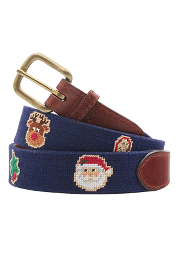 CHRISTMAS COOKIES BELT - DARK NAVY