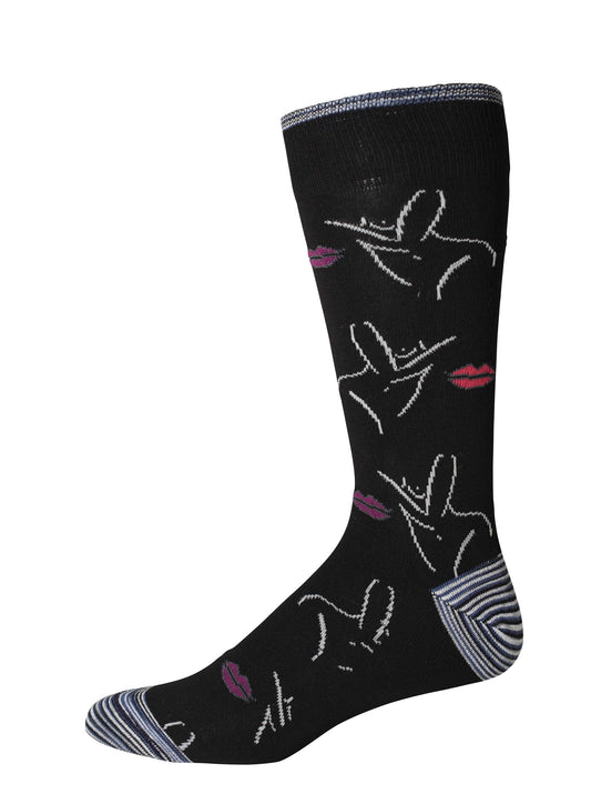 HOLLYWOOD SOCKS - BLACK