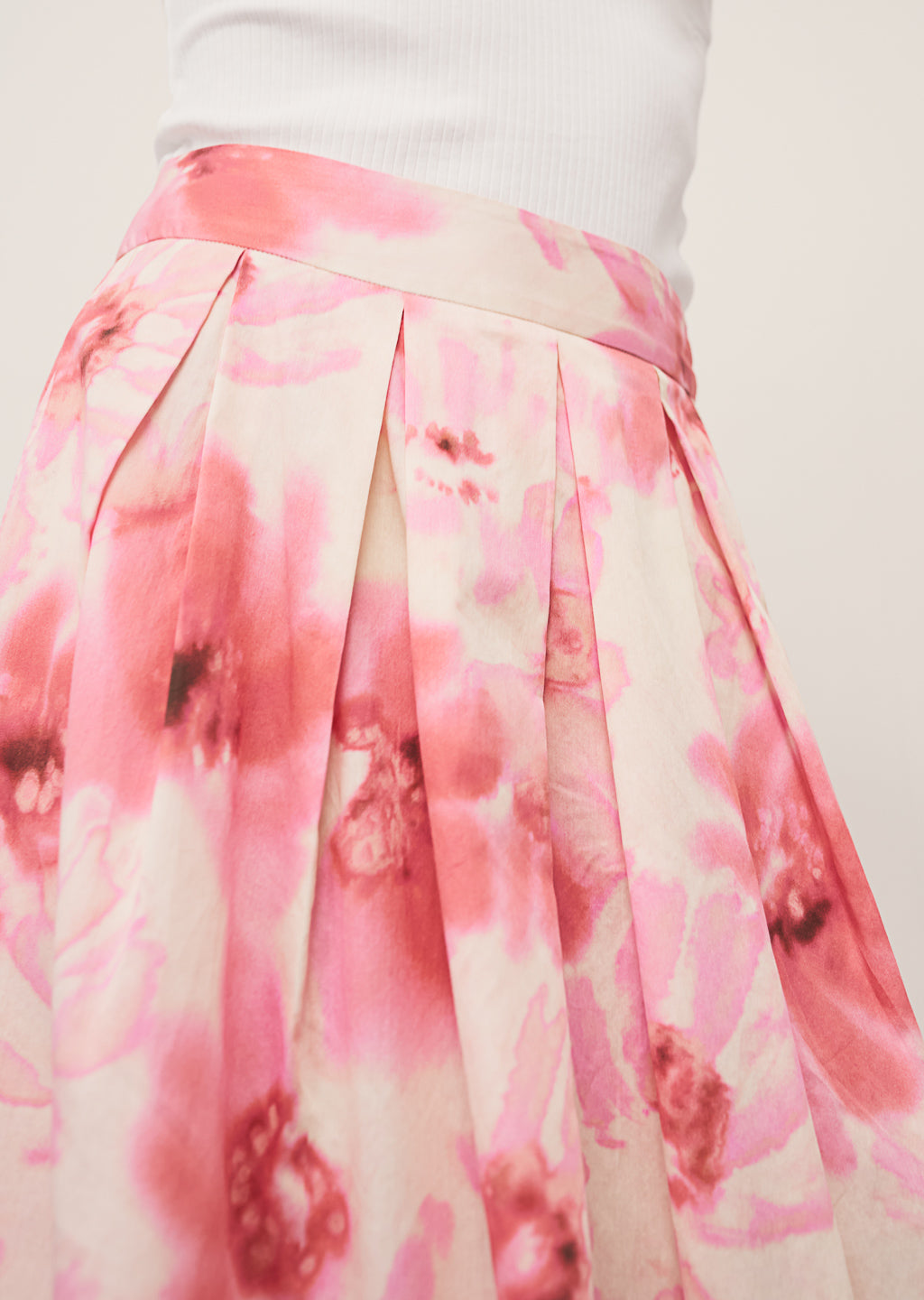 KYLIE COTTON FLOWER PRINT - PINK
