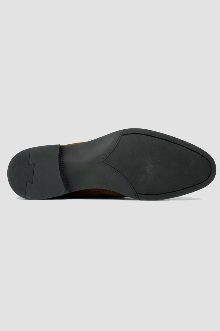 BASEL SUEDE SHOE - COGNAC
