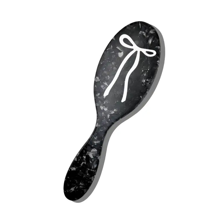 HAND-PAINTED FRENCH BOW AMAZING HAIR DAY BRUSH