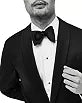 LUREX BIB IVORY TUXEDO SHIRT