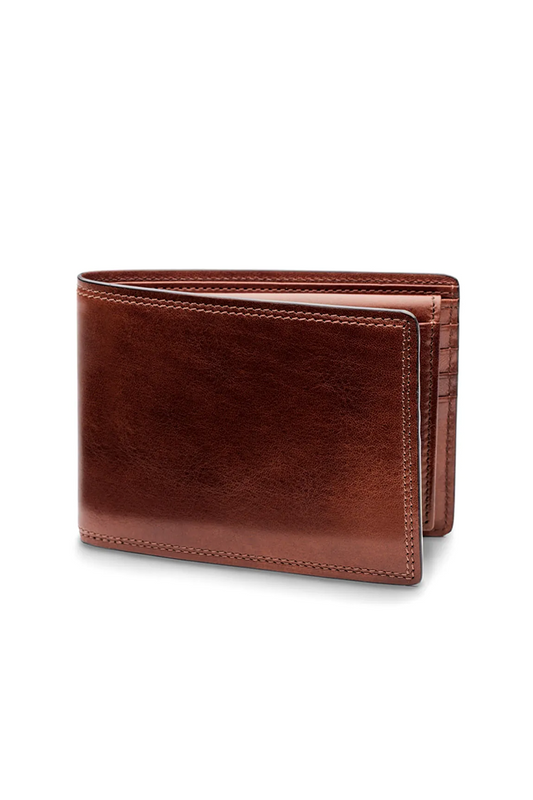 DOLCE CREDIT WALLET WITH ID PASSCASE - DARK BROWN