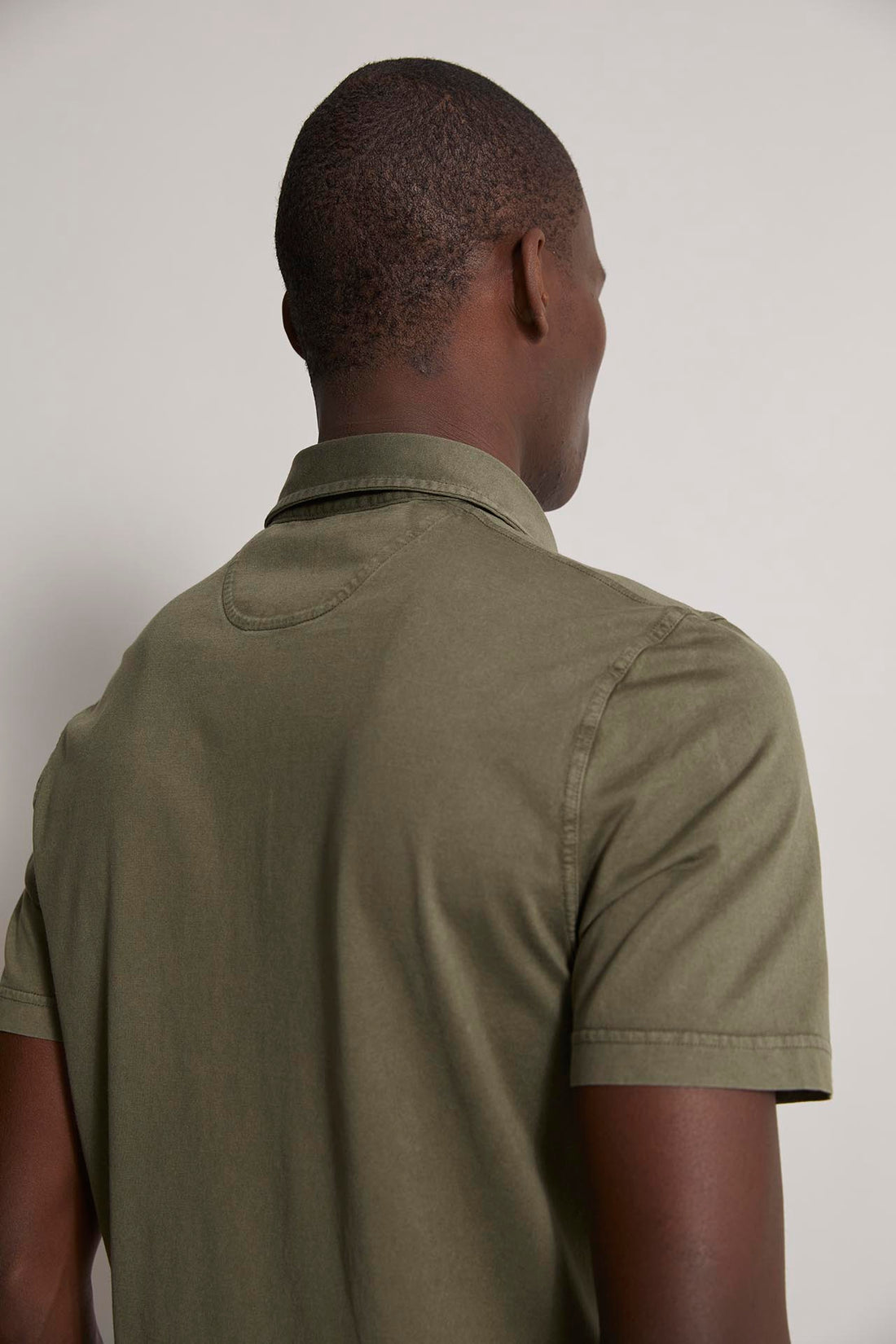 GREEN ZERO POLO IN ORGANIC GIZA COTTON