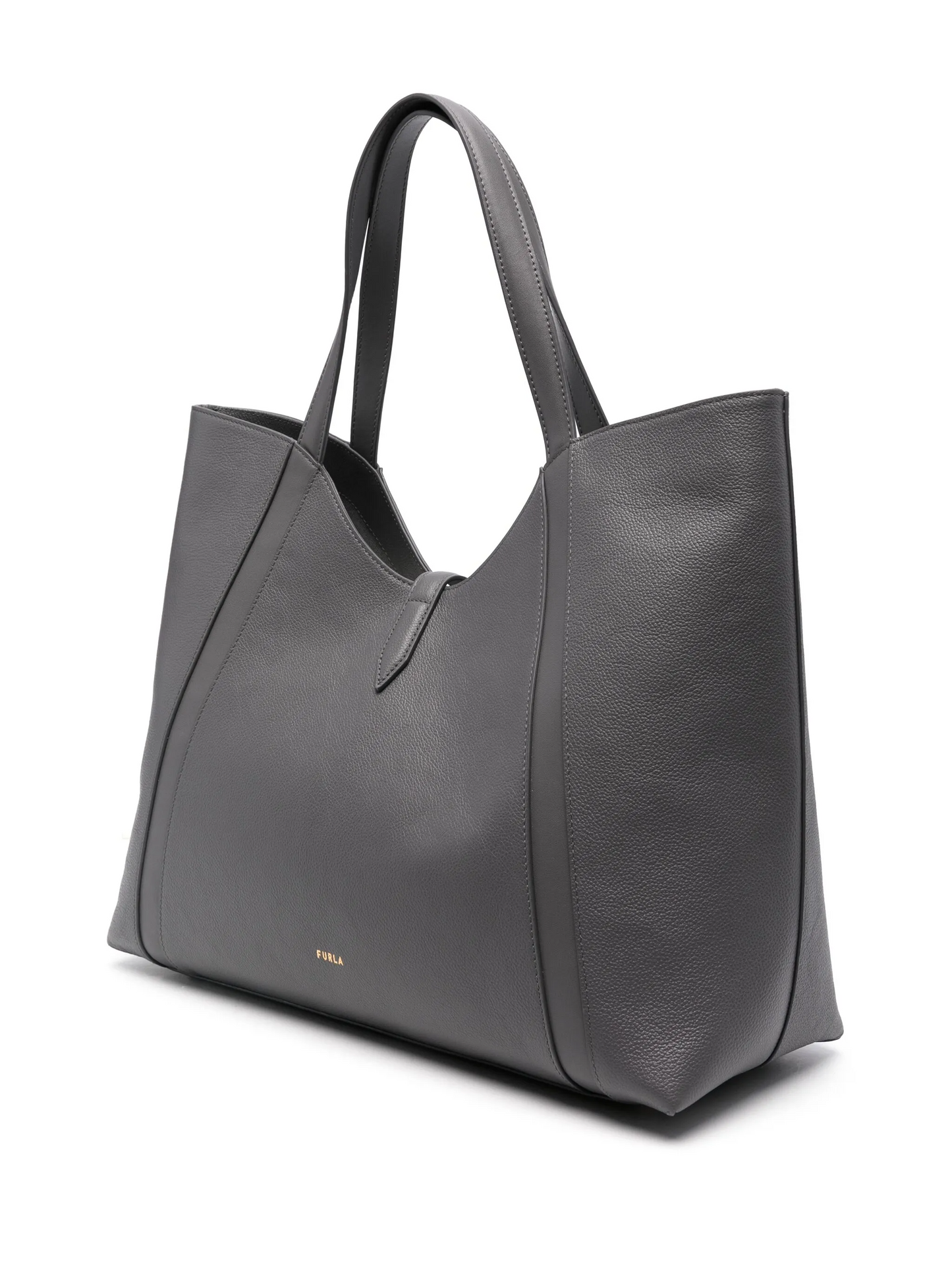 FURLA GOCCIA SHOULDER XL BAG - STUCCO GRAY