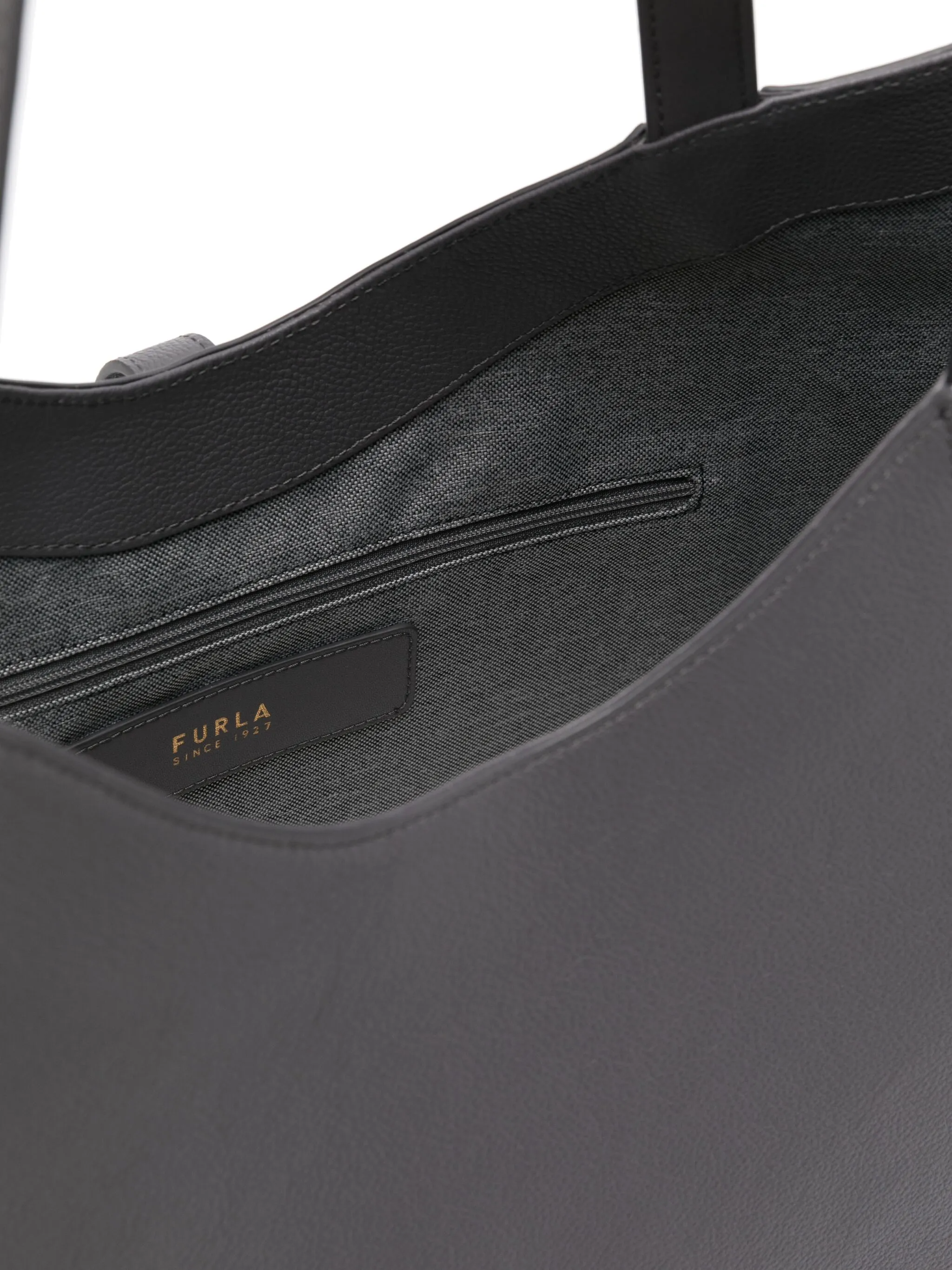 FURLA GOCCIA SHOULDER XL BAG - STUCCO GRAY