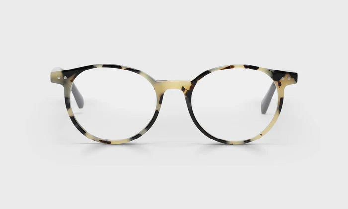 CASE CLOSED WIDE READERS - BLACK AND WHITE TORTOISE