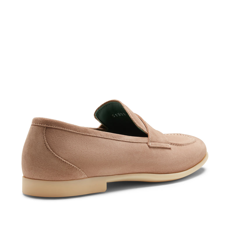 YORK SUEDE YACHT LOAFER - CAMEL
