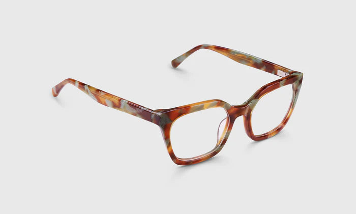 OVERLOOK READERS - TEAL AND BROWN MOSAIC
