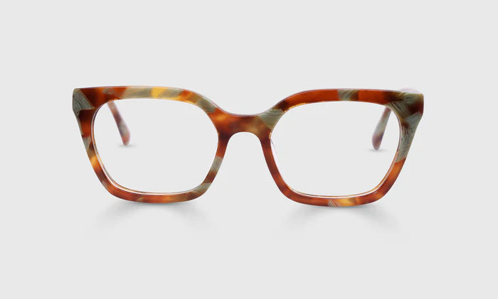 OVERLOOK READERS - TEAL AND BROWN MOSAIC