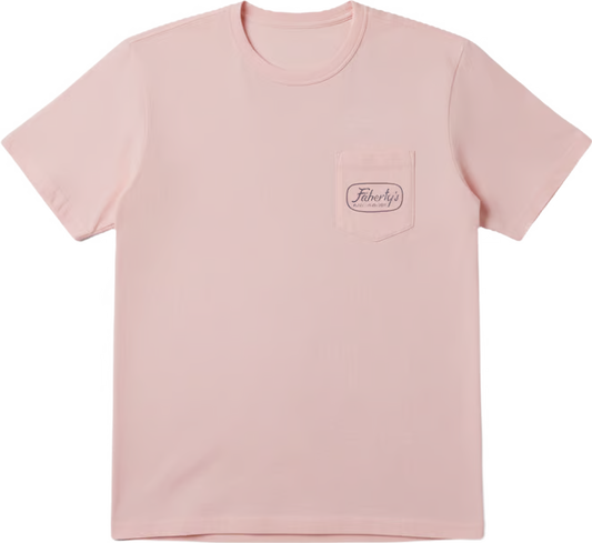 SUNWASHED POCKET TEE - PINK SAND