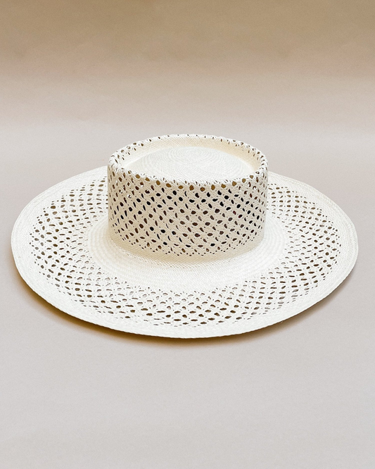 OPALE JUNIOR STRAW HAT - NATURAL