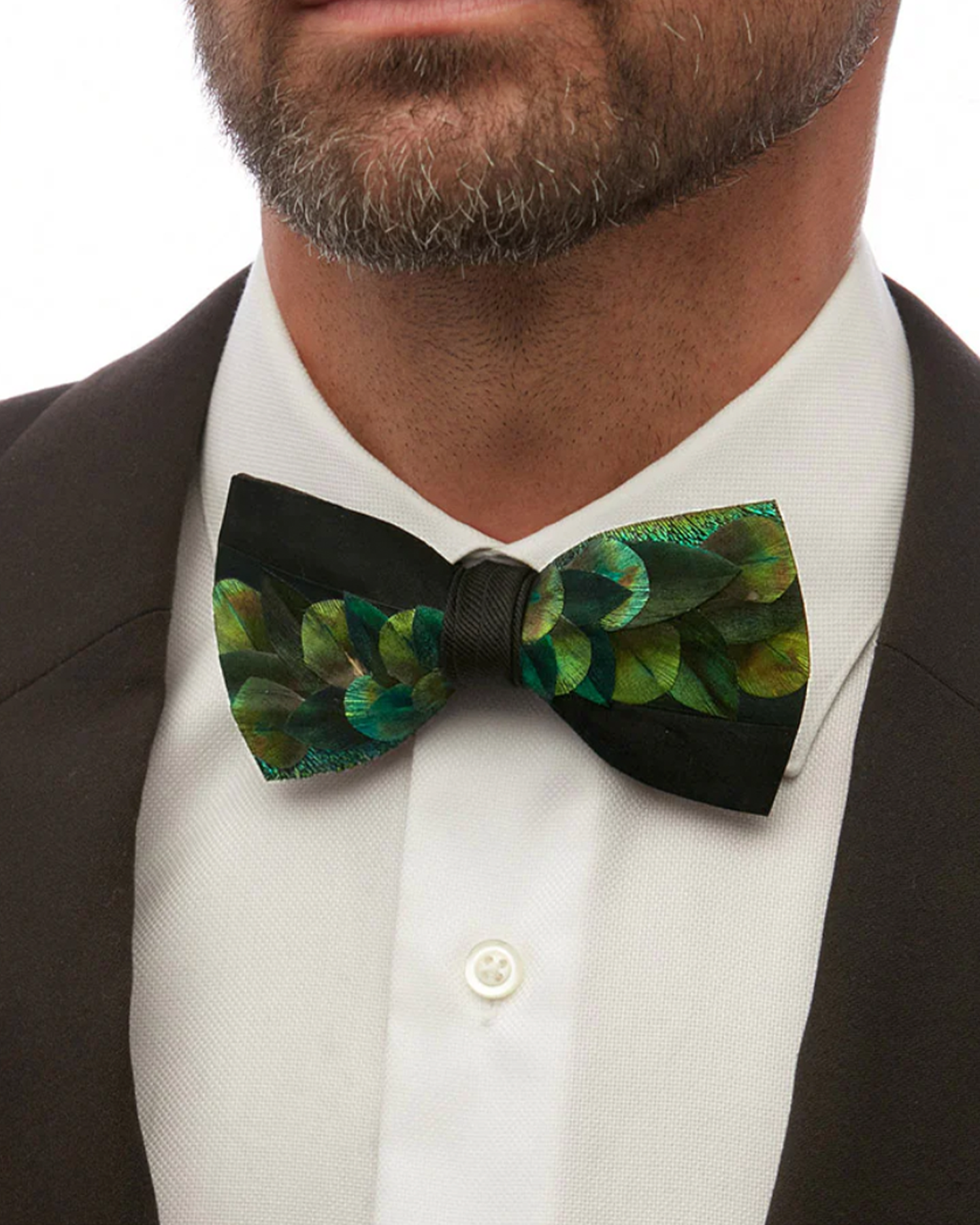 FAIRBANKS FEATHER BOW TIE