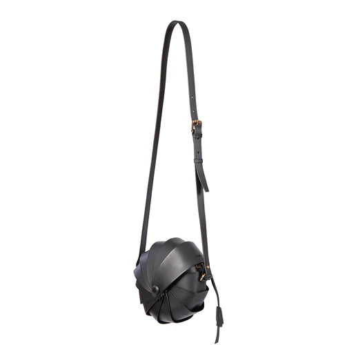 NORMA LEATHER PURSE - NERO