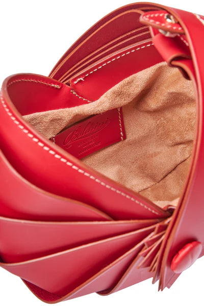 NORMA LEATHER PURSE - ROSSO