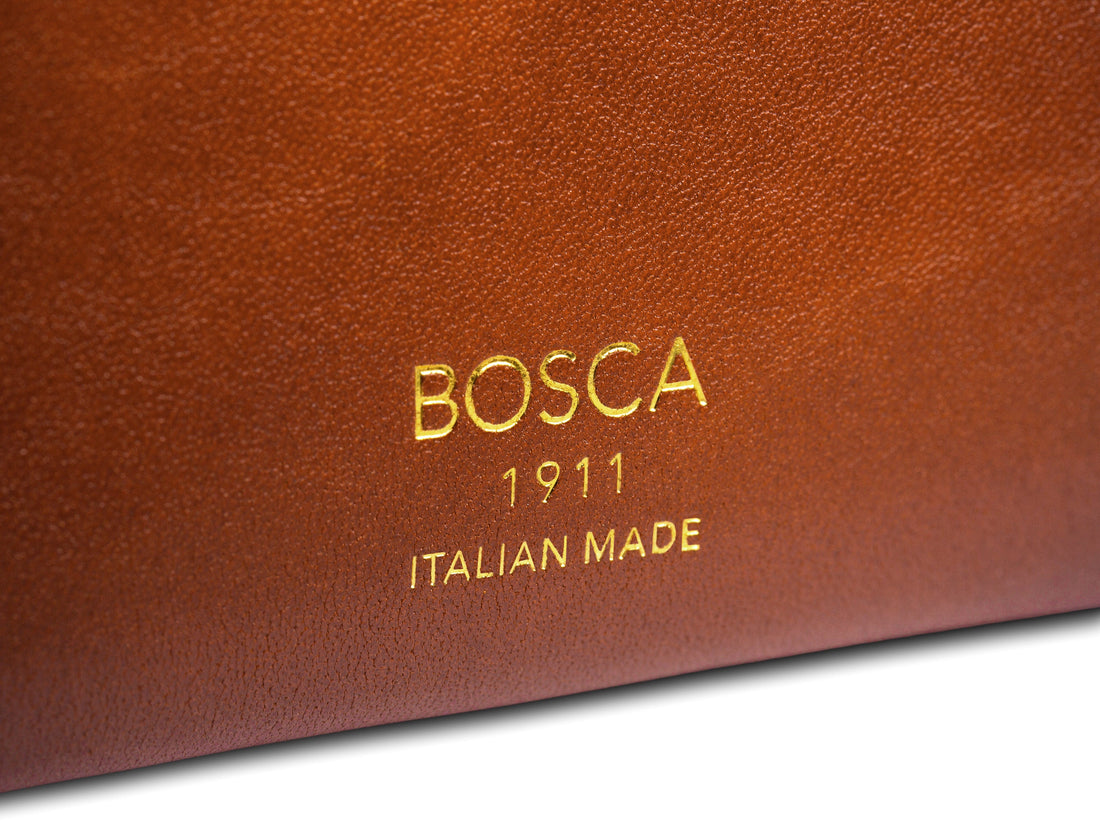 HARD BURNISHED ITALIA WEEKEND WALLET - TAN