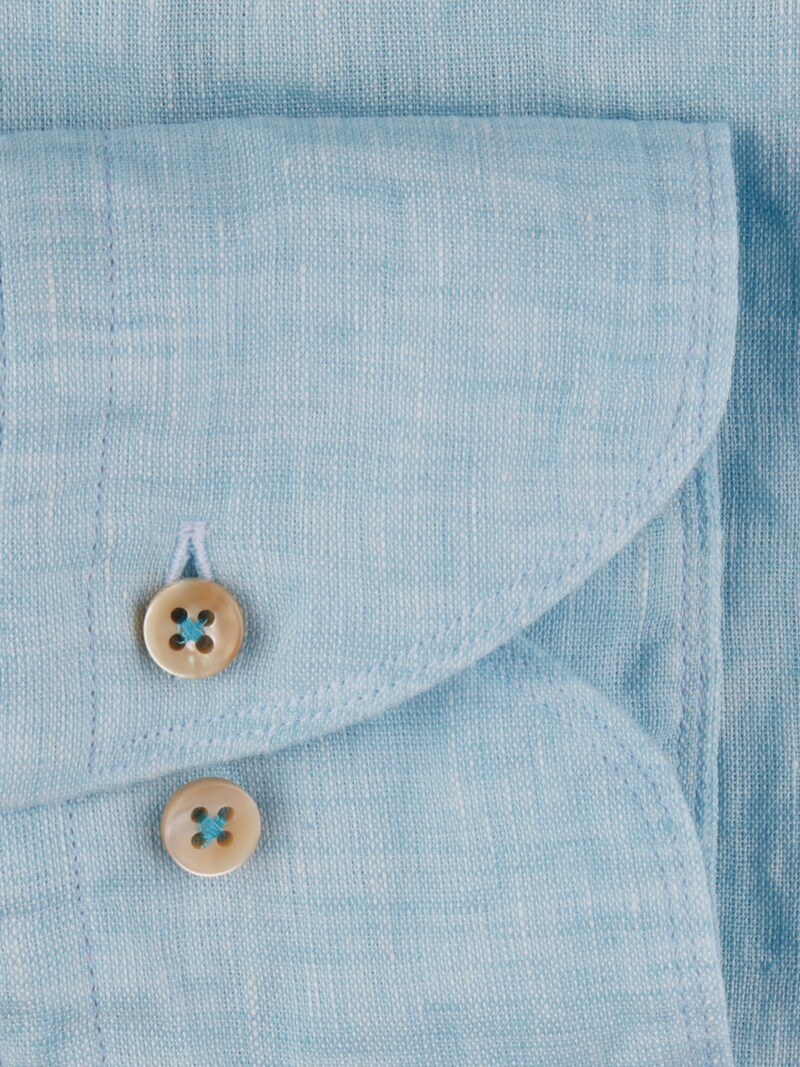 LIGHT BLUE LINEN SHIRT