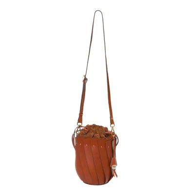 INES LEATHER PURSE - GOLDEN