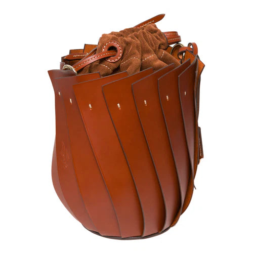 INES LEATHER PURSE - GOLDEN