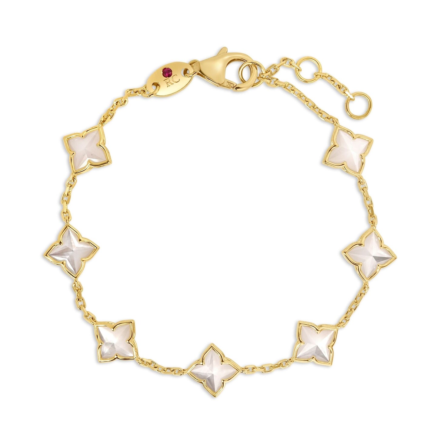 18K YG MOP VENITIAN PRINCESS BRACELET