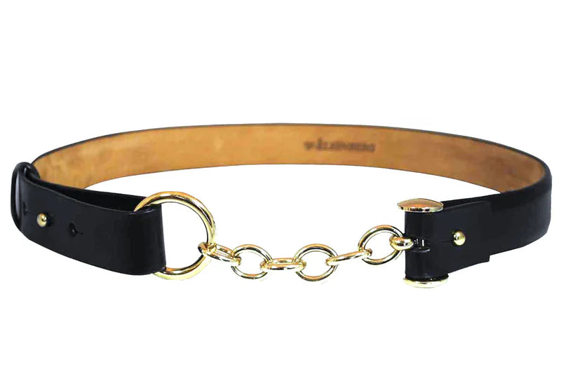 1 1/8 MONTE CARLO BELT WITH TOGGLE HARDWARE- BLACK