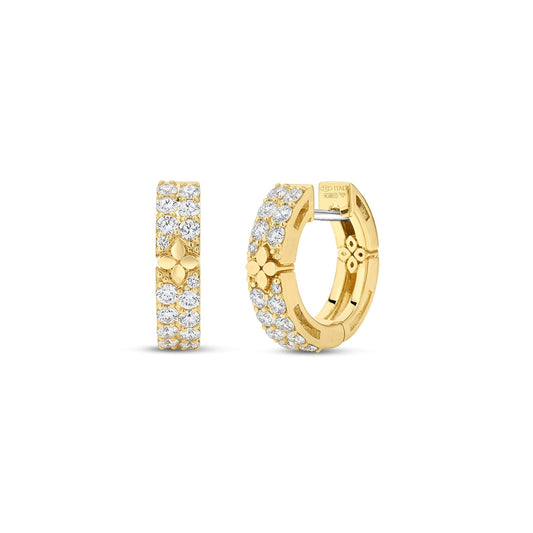 18K DIAMOND FULL PAVE LIV HUGGY EARRING